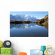 Lac de montagne Wall Mural