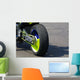 Dragster tire Wall Mural