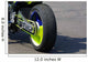 Dragster tire Wall Mural
