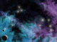 Space Scene with Planets Wall Decal