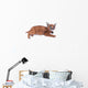 Blue-eyed Baby Caracal Wall Decal