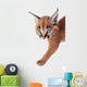 Baby Caracal Kitten Wall Decal