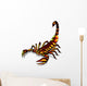 metallic scorpion Wall Decal