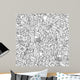 City Seamless Pattern Wall Decal