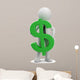 Males with dollar symbol 