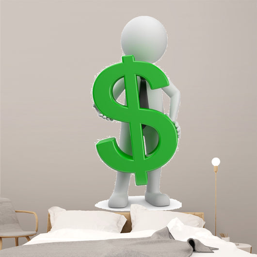 Males with dollar symbol 