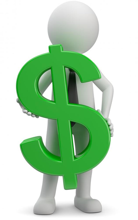 Males with dollar symbol 