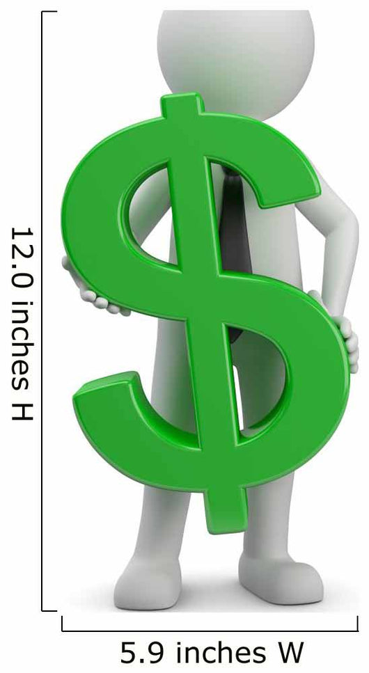 Males with dollar symbol 