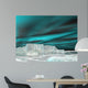 Northern lights (aurora borealis)  - 3D render 
