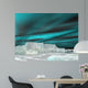 Northern lights (aurora borealis)  - 3D render 