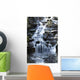 Scenic Waterfall with White Wall Decal
