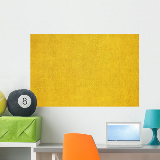 yellow stucco wall 