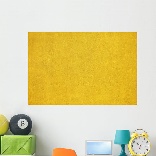 yellow stucco wall 
