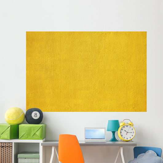 yellow stucco wall 
