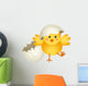Chick Leaving Cracked Egg Wall Decal