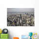 New York City Manhattan skyline aerial view Wall Mural