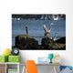 herons Wall Mural