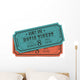 Retro Movie Vector Tickets 