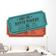 Retro Movie Vector Tickets 