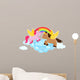Rainbow Unicorn Wall Decal