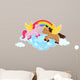 Rainbow Unicorn Wall Decal