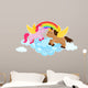 Rainbow Unicorn Wall Decal