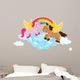 Rainbow Unicorn Wall Decal