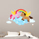 Rainbow Unicorn Wall Decal