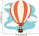 Hot Air Balloon and Clouds 