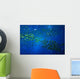 scenic view of the deep water creatures in aquariu Wall Mural