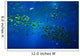 scenic view of the deep water creatures in aquariu Wall Mural