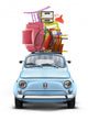 Voiture Italienne Sur Fond Blanc Dmnagement 
