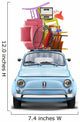 Voiture Italienne Sur Fond Blanc Dmnagement 