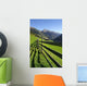 Fence Alpine Meadow Portrait Wall Decal