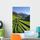Fence Alpine Meadow Portrait Wall Decal