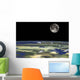 Space Travel- Full Moon Wall Decal