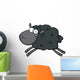 Black Sheep Cartoon Mascot Wall Decal