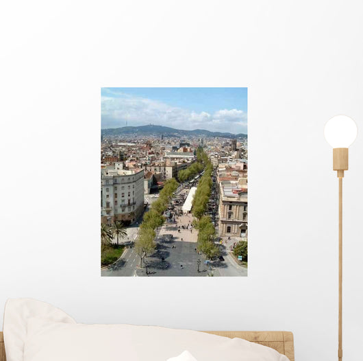 La Rambla Wall Decal