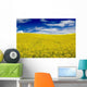 Yellow and Blue Wall Decal