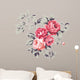 Vintage Pink Roses Wall Decal
