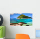 Beautiful Paradise Tropical Island Wall Decal