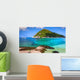 Beautiful Paradise Tropical Island Wall Decal