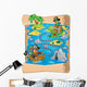 Treasure map topic image 2 Wall Decal