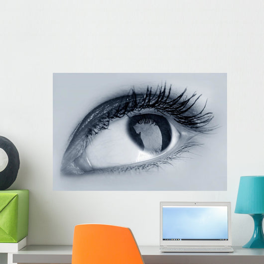 eye Wall Mural