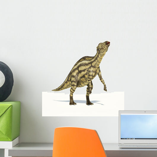 Maiasaura Dinosaur, Young Child, Photorealistic Representation. 