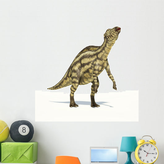 Maiasaura Dinosaur, Young Child, Photorealistic Representation. 