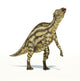 Maiasaura Dinosaur, Young Child, Photorealistic Representation. 