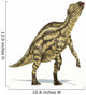 Maiasaura Dinosaur, Young Child, Photorealistic Representation. 