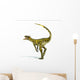 Herrerasaurus dinosaur, photorealistic representation. Dynamic v 