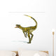 Herrerasaurus dinosaur, photorealistic representation. Dynamic v 